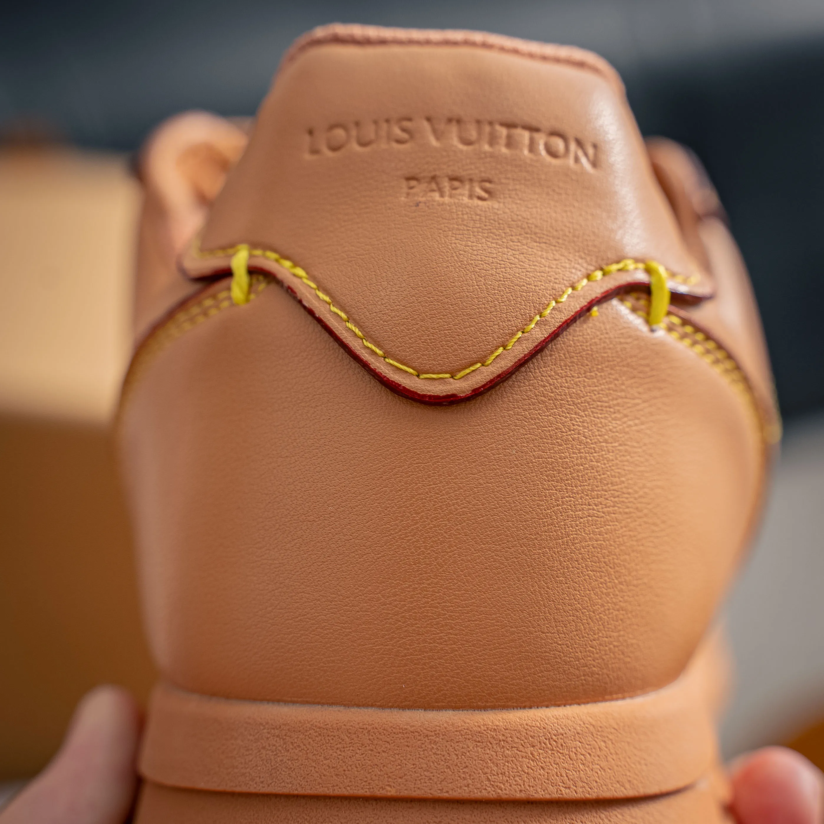 # LOUIS VUITTON x Nigo lv Buttersoft Cowhide Leather FW 25 Lace-Up Low-Top Shoes Same Style